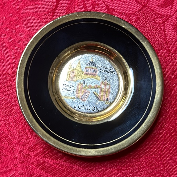 π₯Dynasty FINE CHINA Original Chokin Art Collection 24KT Gold Rim Mini Plate - Picture 1 of 7